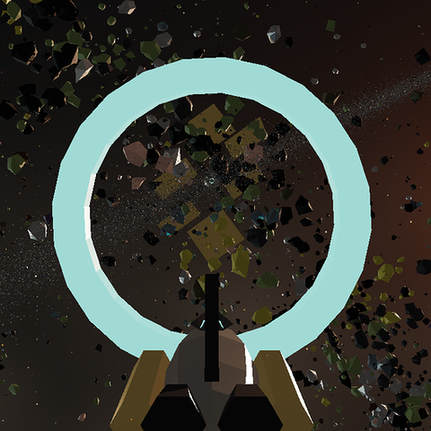 The Ionic Drive icon: the start gate with the ship beneath it.